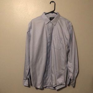Slim-fit Blue Dress Shirt